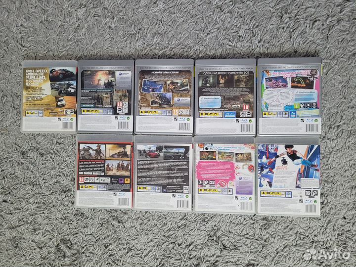 Лицензионные диски PS3