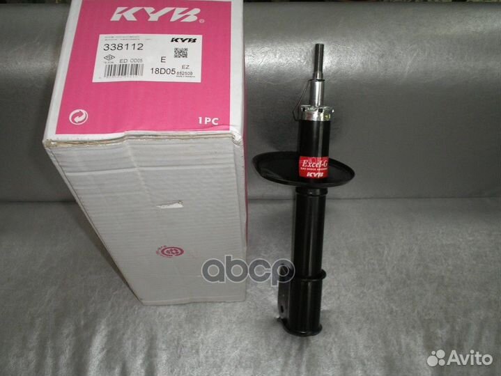 Амортизатор передний L,R газ KYB 338112 338112 KYB