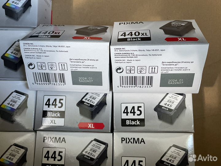 Картриджи для canon