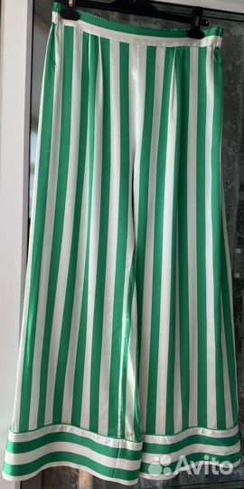 Брюки палаццо новые шелк 100%