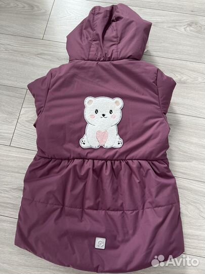 Зимний костюм для девочки 116-122