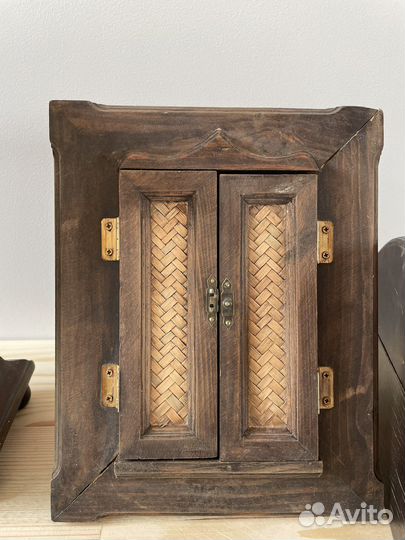 Шкатулка старинный сундук рамка в стиле ретро