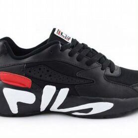 Fila mindblower чёрные кроссовки