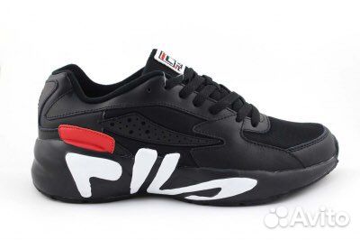 Fila mindblower чёрные кроссовки