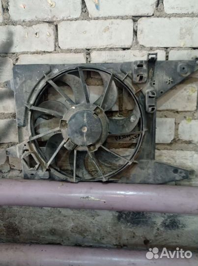 Вентилятор охлаждения радиатора рено