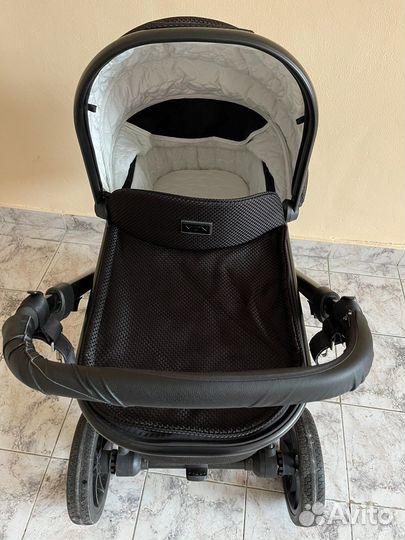 Коляска moon scala 3в1 черная