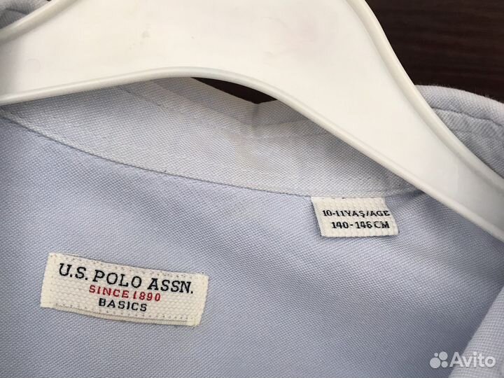 Рубашка для мальчика 140 U.S.polo assn.since