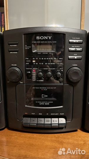 Музыкальный центр sony