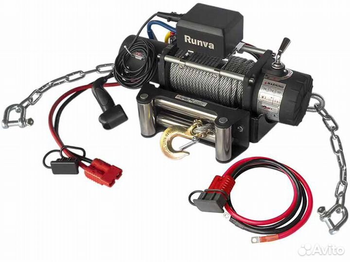 Лебёдка переносная риф 9500S c облегчённой площадк