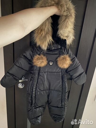 Зимний комбинезон на мальчика