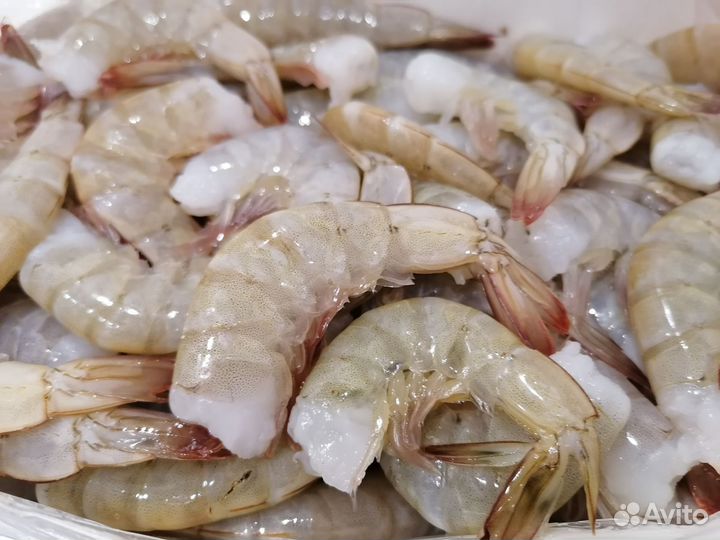 Семга охлажденная/креветки тигровые