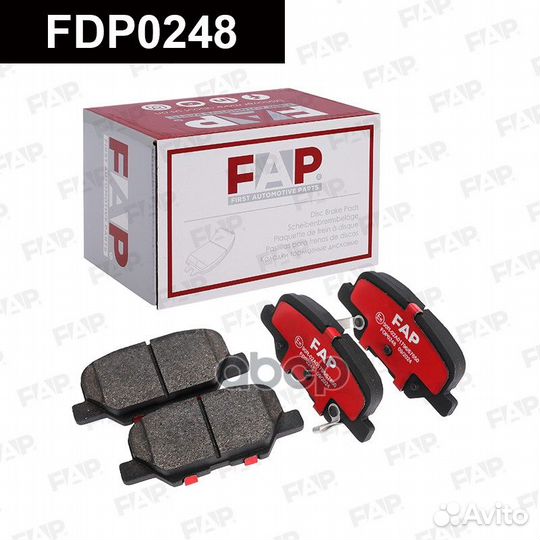 Тормозные колодки дисковые FDP0248 FDP0248 FAP