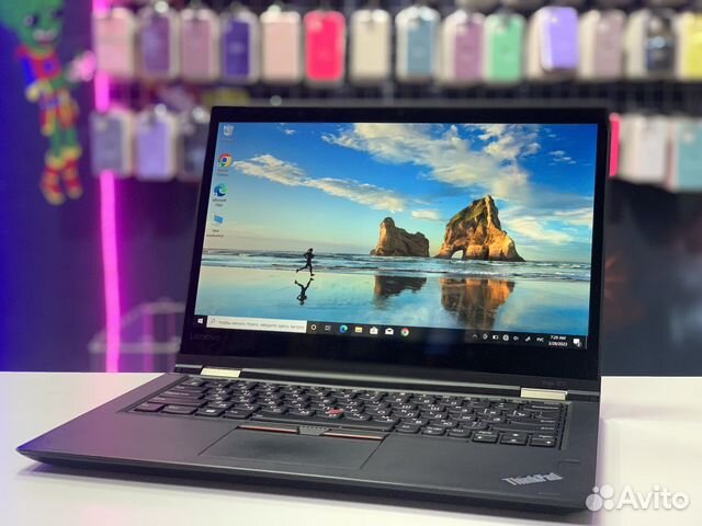 Сенсорный ноутбук Lenovo Yoga L380/i5/8Gb/SSD 256