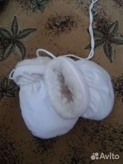 Варежки зимние детские