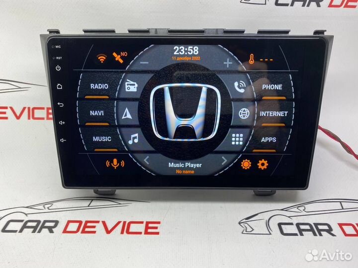 Магнитола Honda CRV 2007-2011 Андроид