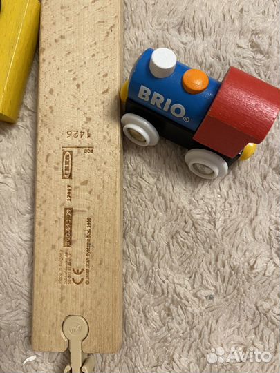 Деревянная железная Дорога IKEA brio