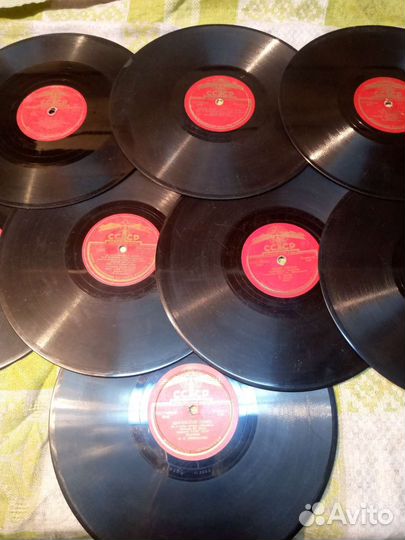 Пластинки 50 годов
