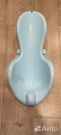 Горка для купания+ термометр chicco