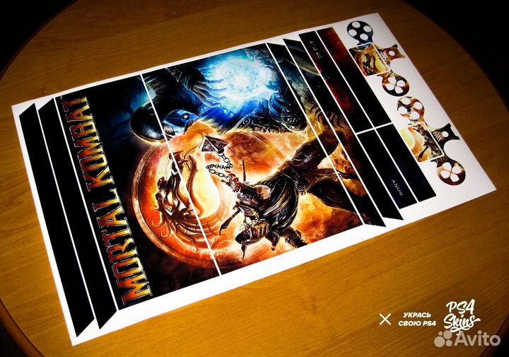 PS4 наклейки