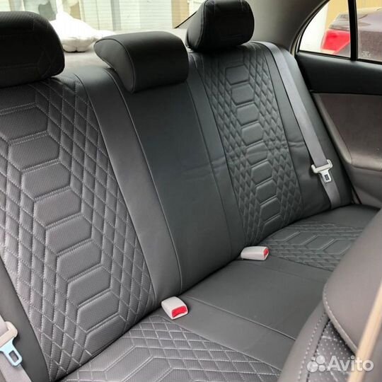 Чехлы Toyota Corolla Axio (140/145) комбо