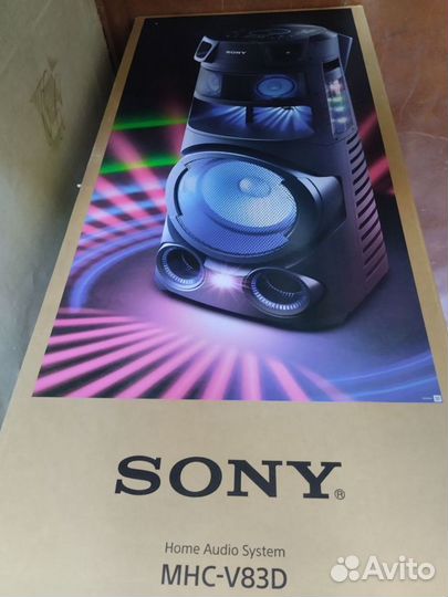 Домашняя аудио система Sony MHC-V83d
