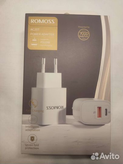 Быстрая зарядка 20 w