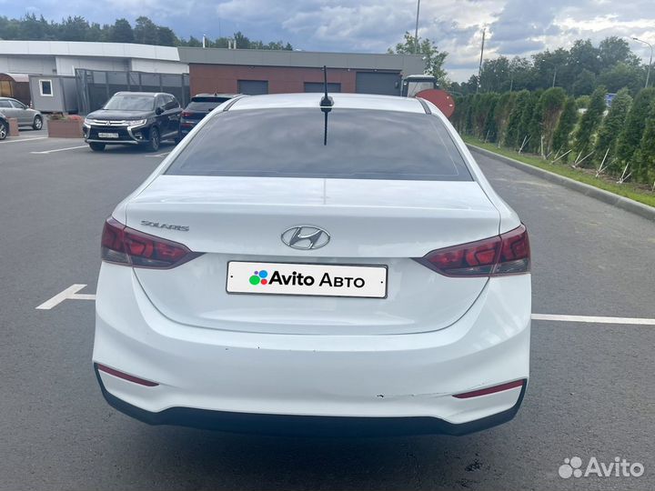 Hyundai Solaris 1.4 МТ, 2019, 134 000 км