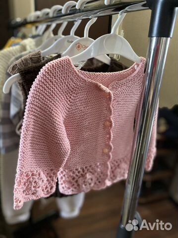 Кофта для девочки 6-12 месяцев