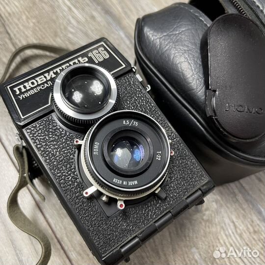 Плёночный фотоаппарат любитель 166
