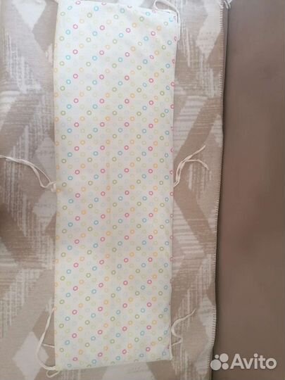 Бортики в детскую кроватку +постельное