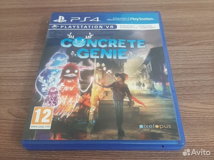 Игра на ps4 concrete genie