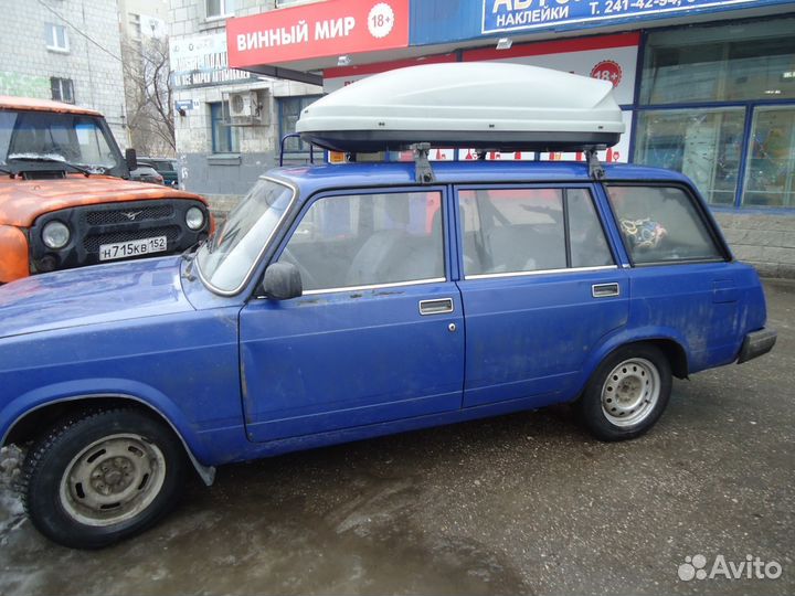 Багажник-бокс на крышу ваз 2104