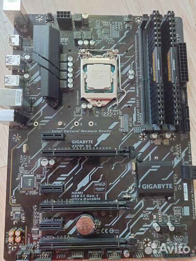 Основа для пк (Z370 + i3-8350k + 16 Gb DDR4)