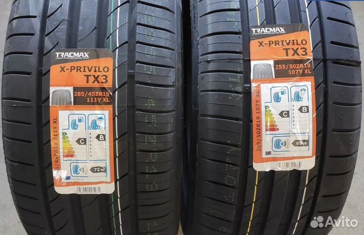 Tracmax X-Privilo TX3 255/50 R19 и 285/45 R19