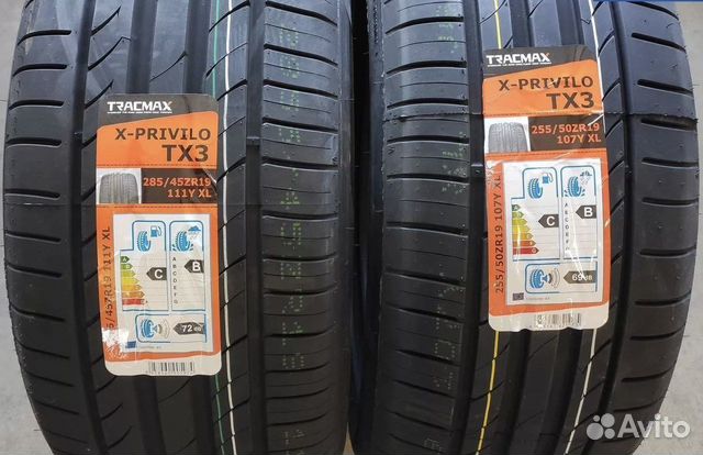 Tracmax X-Privilo TX3 255/50 R19 и 285/45 R19