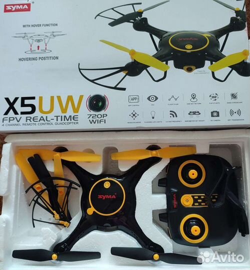 Квадрокоптер syma x5UW FPV RTF