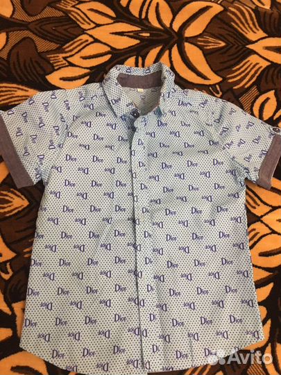 Рубашка для мальчика 92