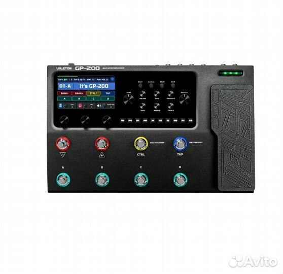Valeton gp 200.Гитарный процессор.Новый