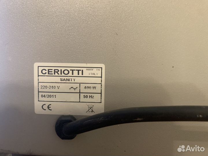 Сухожаровый шкаф Ceriotti, производство Италия