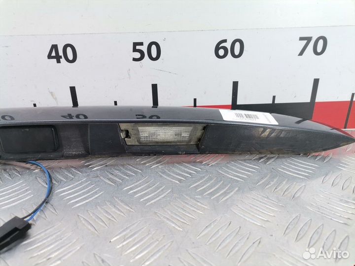 Подсветка номера Renault Scenic рест. 2002