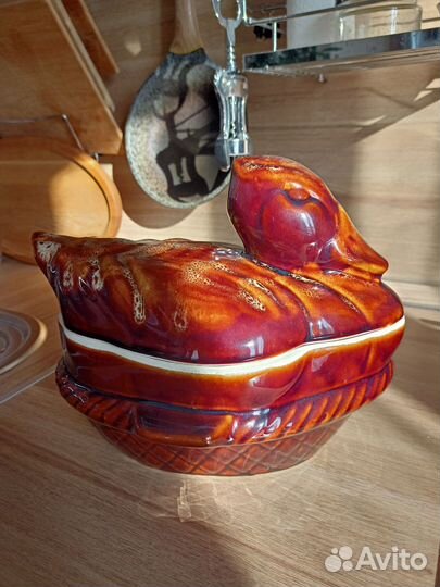 Утятница керамическая