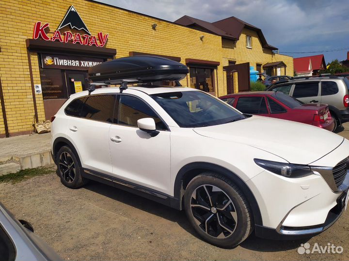 Автобокс на крышу Mazda CX9 520л усиленный