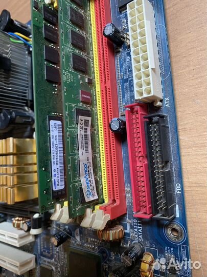 Материнская плата 775 ddr2