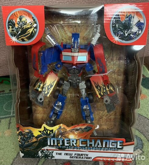 Оптимус Прайм Робот Трансформер