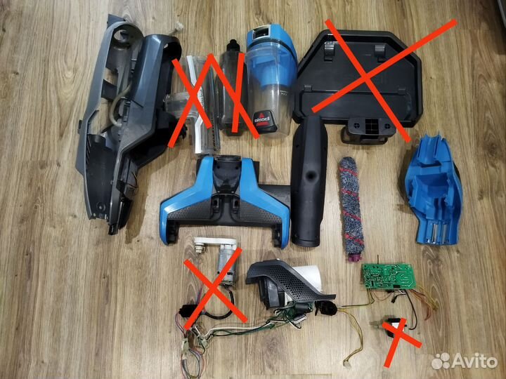 Пылесос bissel crosswave (запчасти)