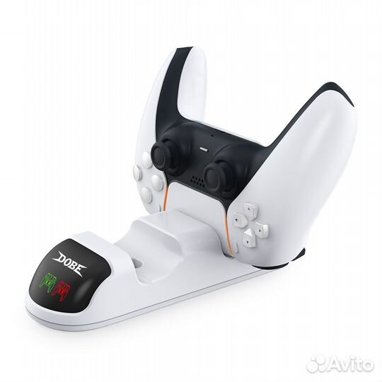 PS5 зарядная станция для 2-х контроллеров, новая