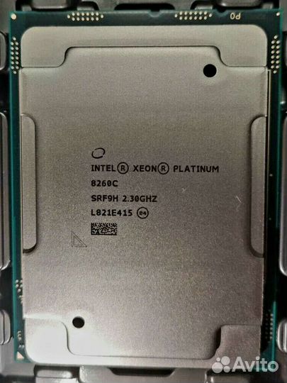 Xeon Platinum 8260 24 ядер 2.3-3.7Ghz 36mb 165w