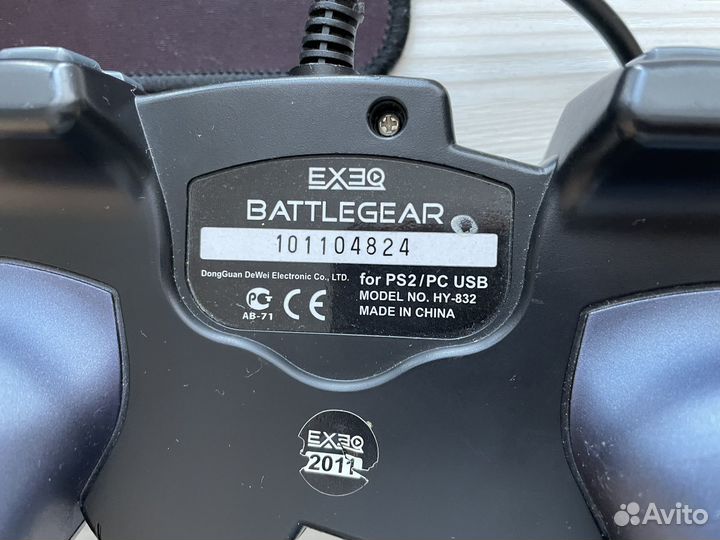 Геймпад exeq BattleGear PC/PS2 (PS2)