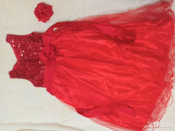 Платье принцессы для девочки 116-122р