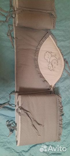 Бортик в детскую кроватку